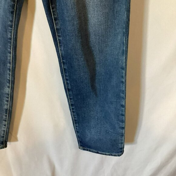 Old Navy Jeans Sz 10 OG Straight Leg Secret Smooth Pockets High Rise Medium Wash - Picture 4 of 10